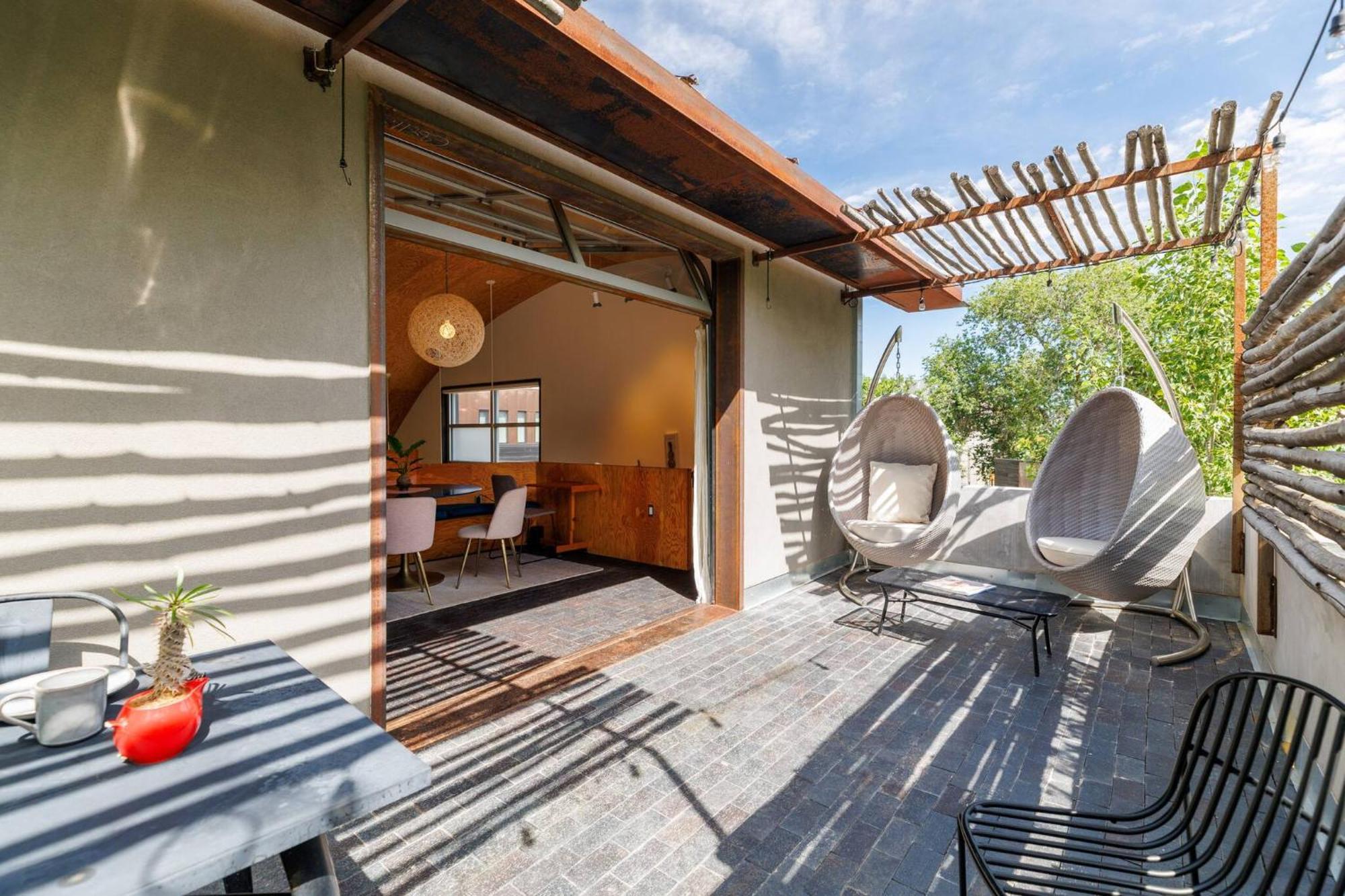 Сasa de vacaciones The Grainery: Luminous Quonset Luxury By Cafecito *